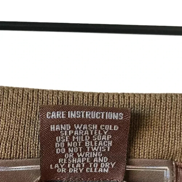 Double D Ranch Crochet Pointelle Colorblock Stripe Maxi Skirt Size M - Picture 6 of 6